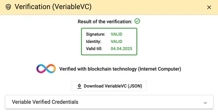 Certificate of Participation